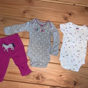 Girls Onesies/Pant Set